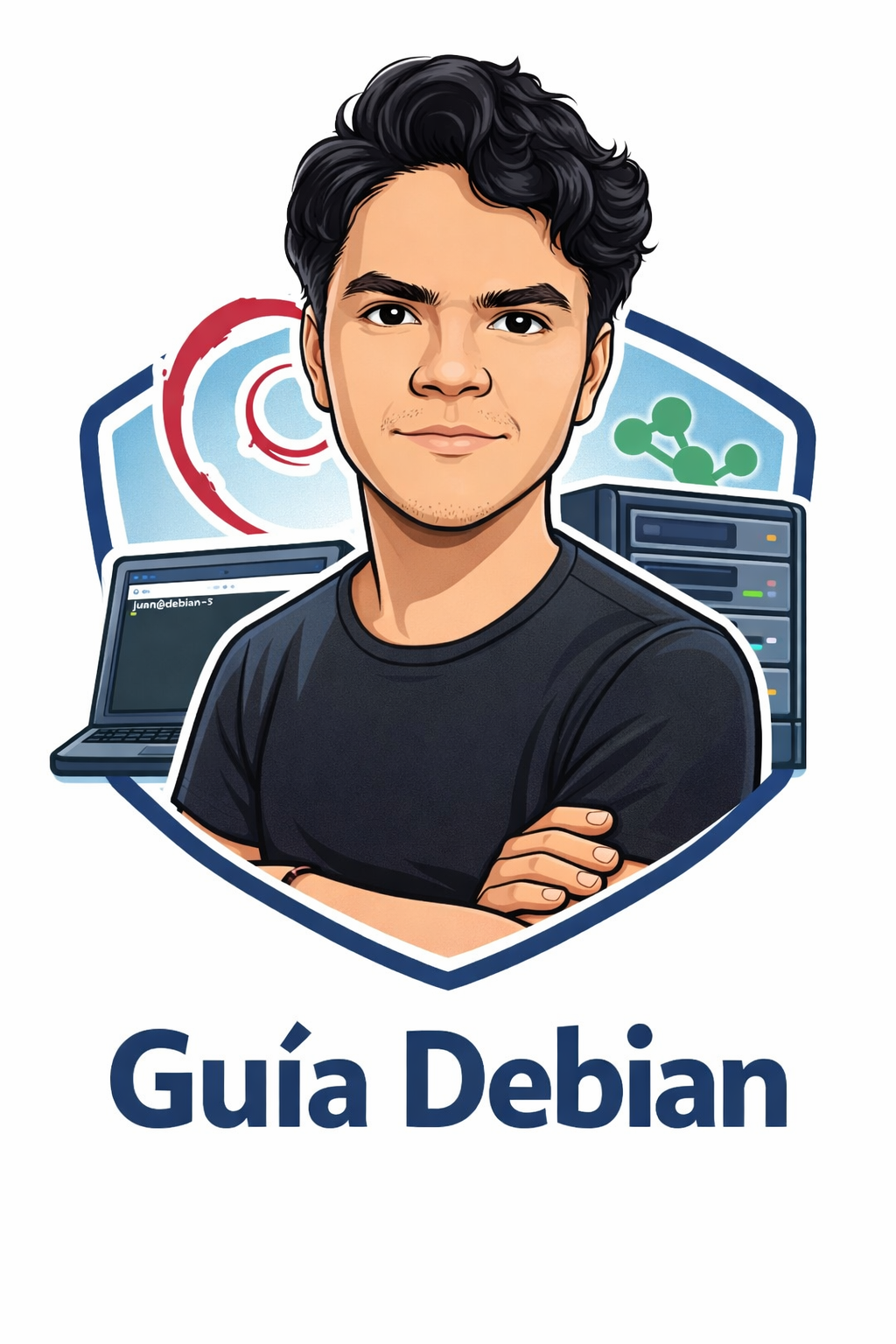 Logo de Guía Debian